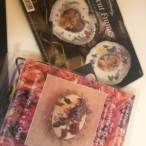Lot of Silk Ribbon embroidery kits